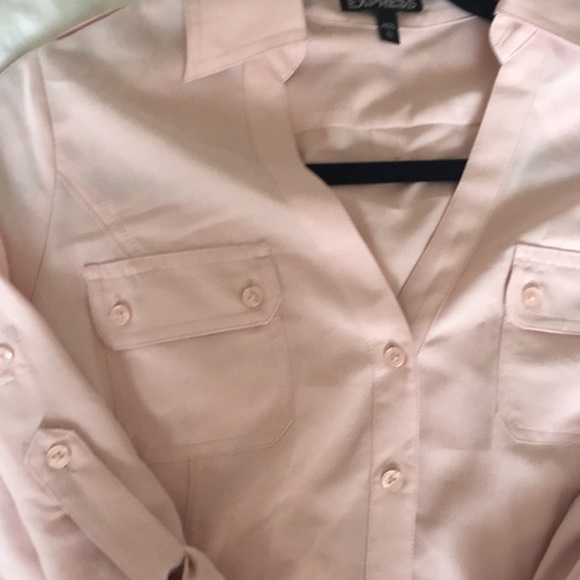 Express Button Down Work Shirt - Picture 4 of 5
